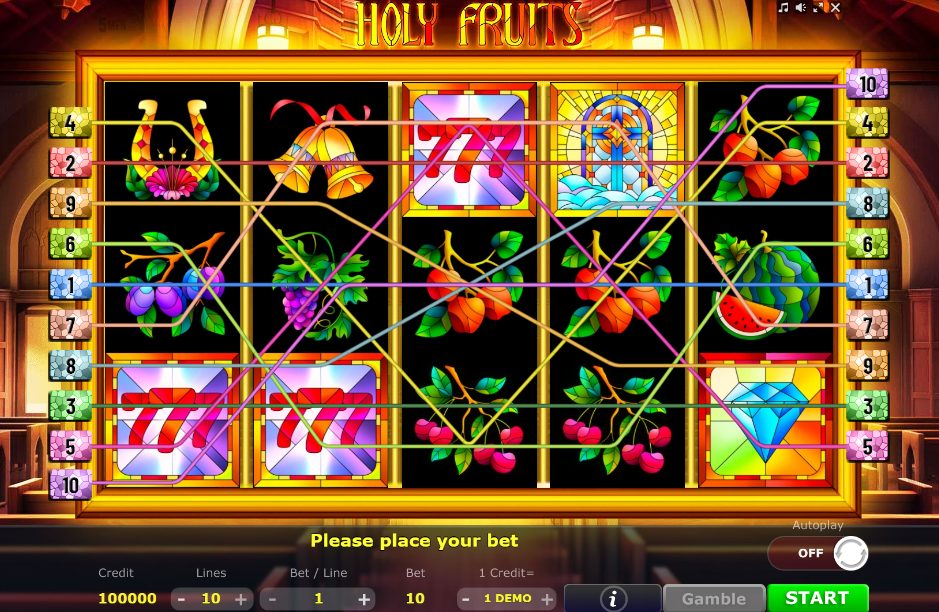 Holy Fruits Online Casino Slot Game: An In-Depth Guide for Gamblers
