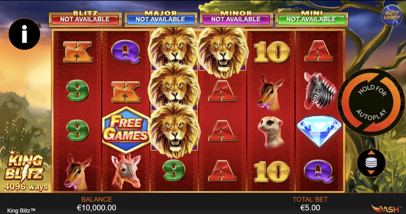 King Blitz: A Top Online Casino Slot Game